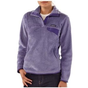 Patagonia Re-Tool Tundra Purple Pullover